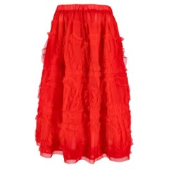 Comme Des Garcons Tulle Midi Skirt