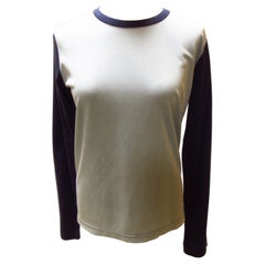 Comme Des Garçons - Top bicolore à manches longues