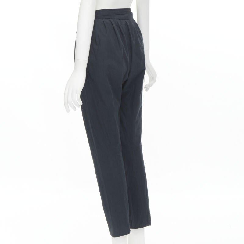 COMME DES GARCONS Vintage 1980er Jahre Hose mit doppelter Schleife und schlanker Taille S im Angebot 1