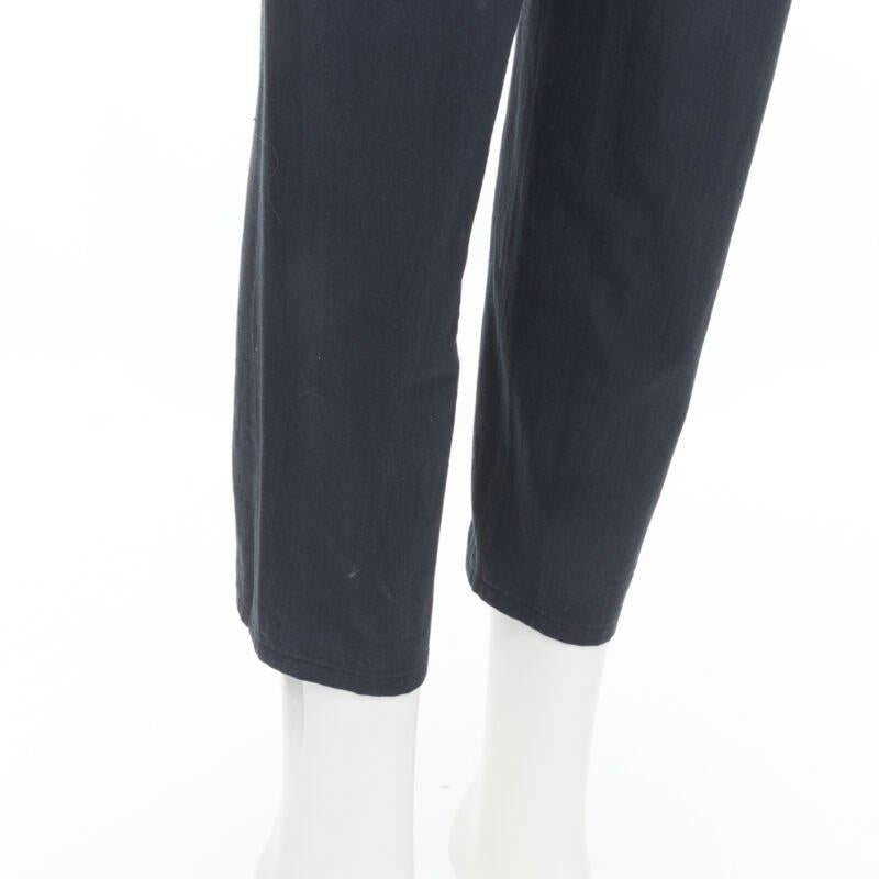 COMME DES GARCONS Vintage 1980er Jahre Hose mit doppelter Schleife und schlanker Taille S im Angebot 4