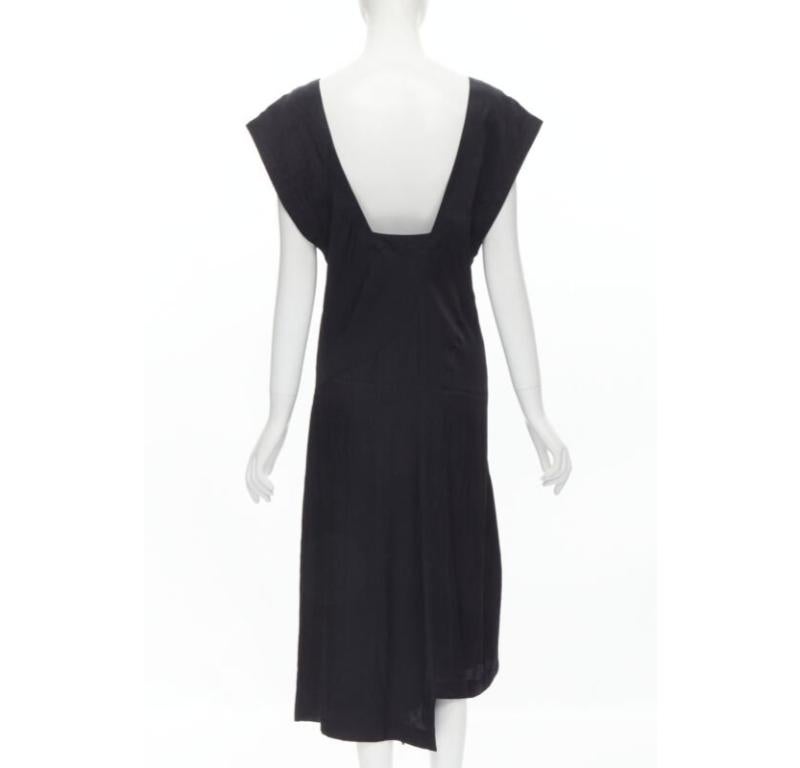 Women's COMME DES GARCONS Vintage 1980s square neck oversized bias cut dress For Sale