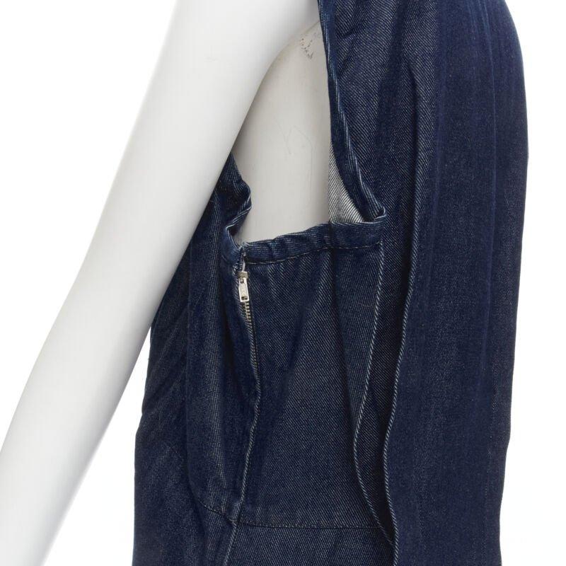 COMME DES GARCONS Vintage 1991 vaquero índigo costura pellizcada vestido cuello cuadrado M
Referencia: CRTI/A00455
Marca: Comme Des Garcons
Diseñadora: Rei Kawakubo
Colección: 1991
Material: Denim
Color: Azul
Patrón: Sólido
Cierre:
