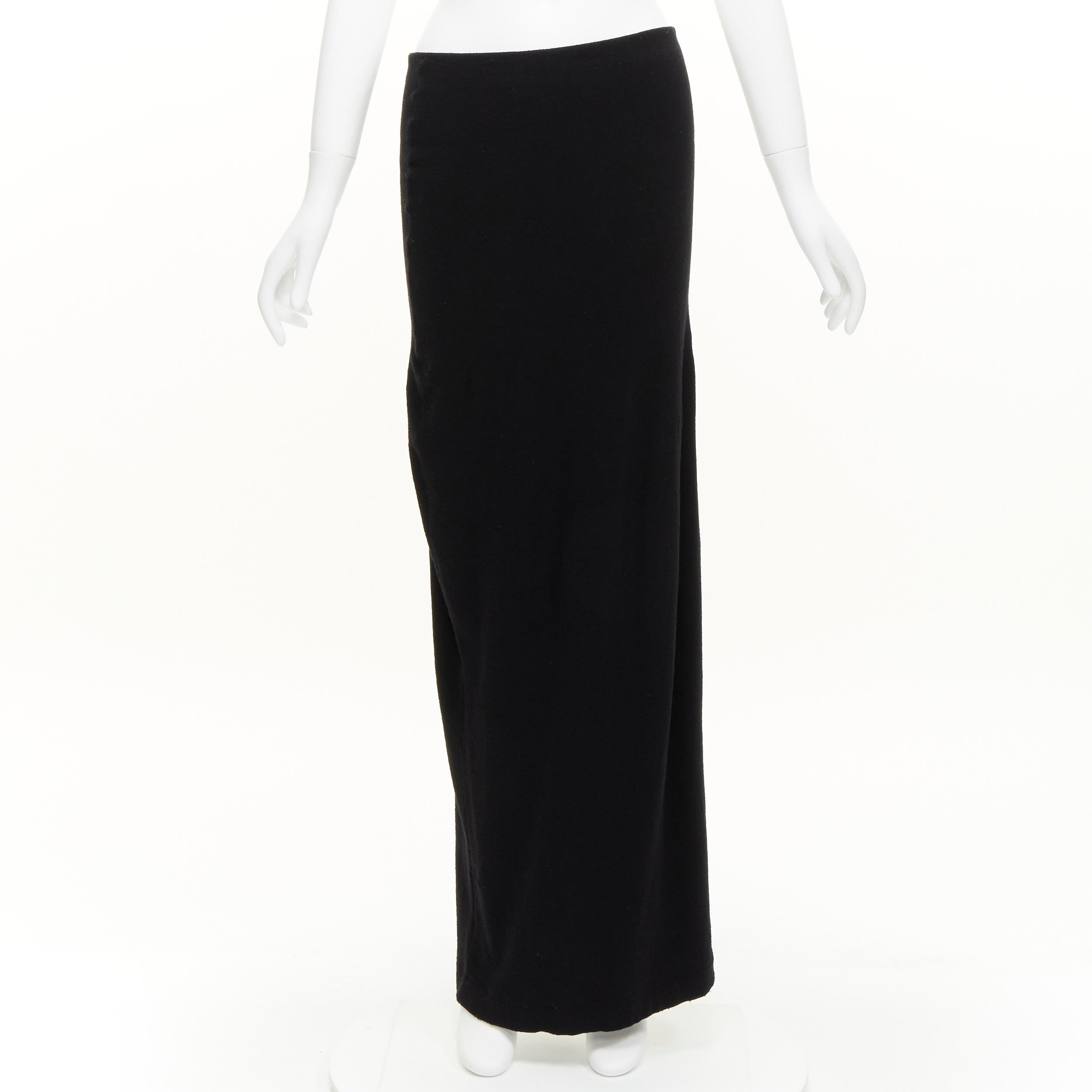 COMME DES GARCONS Vintage 1997 Lumps & Bumps red asymmetric top black skirt M For Sale 8
