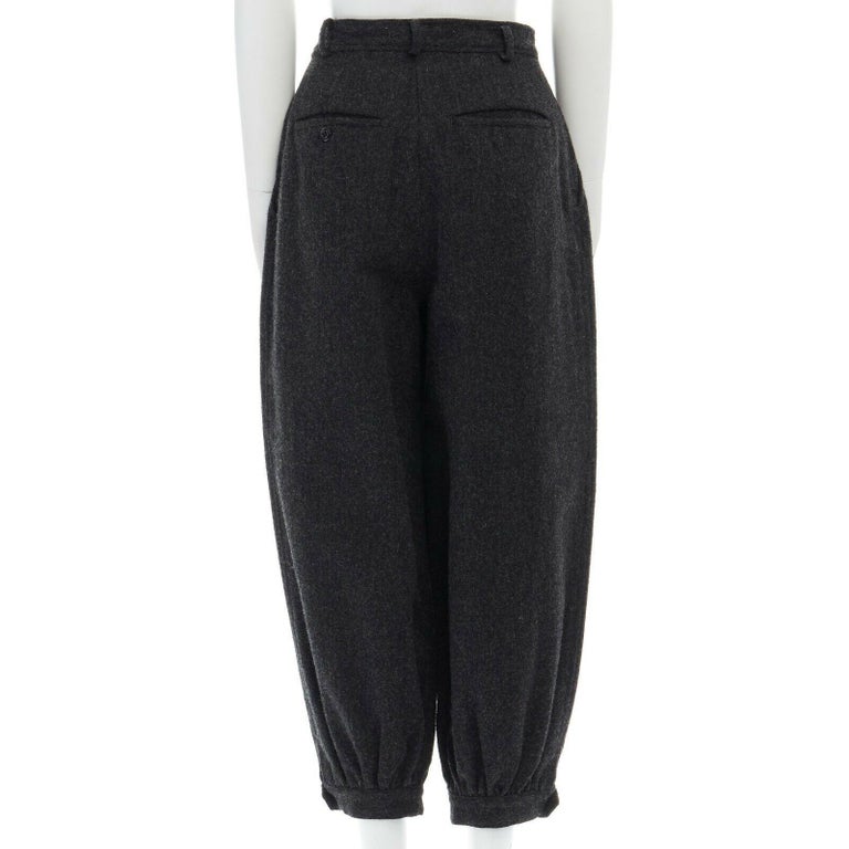 COMME DES GARCONS 2004 wide leg pants