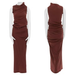 COMME DES GARCONS Vintage F/S 1997 Rotes asymmetrisches Oberteil mit Lumps & Bumps, M