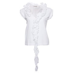 Comme des Garcons, Vintage white top with rouges.