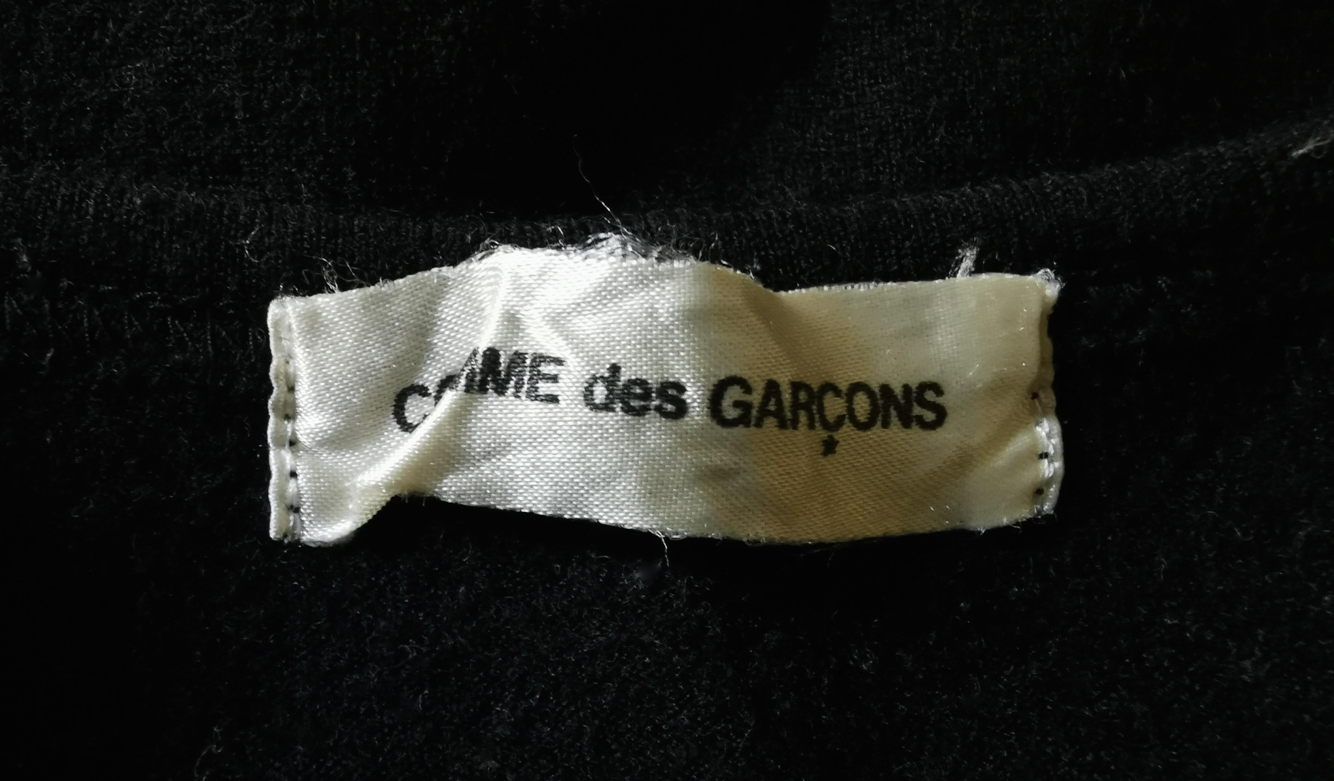 Comme des Garcons Wool Cat Print Sweater AD 1989 For Sale 1