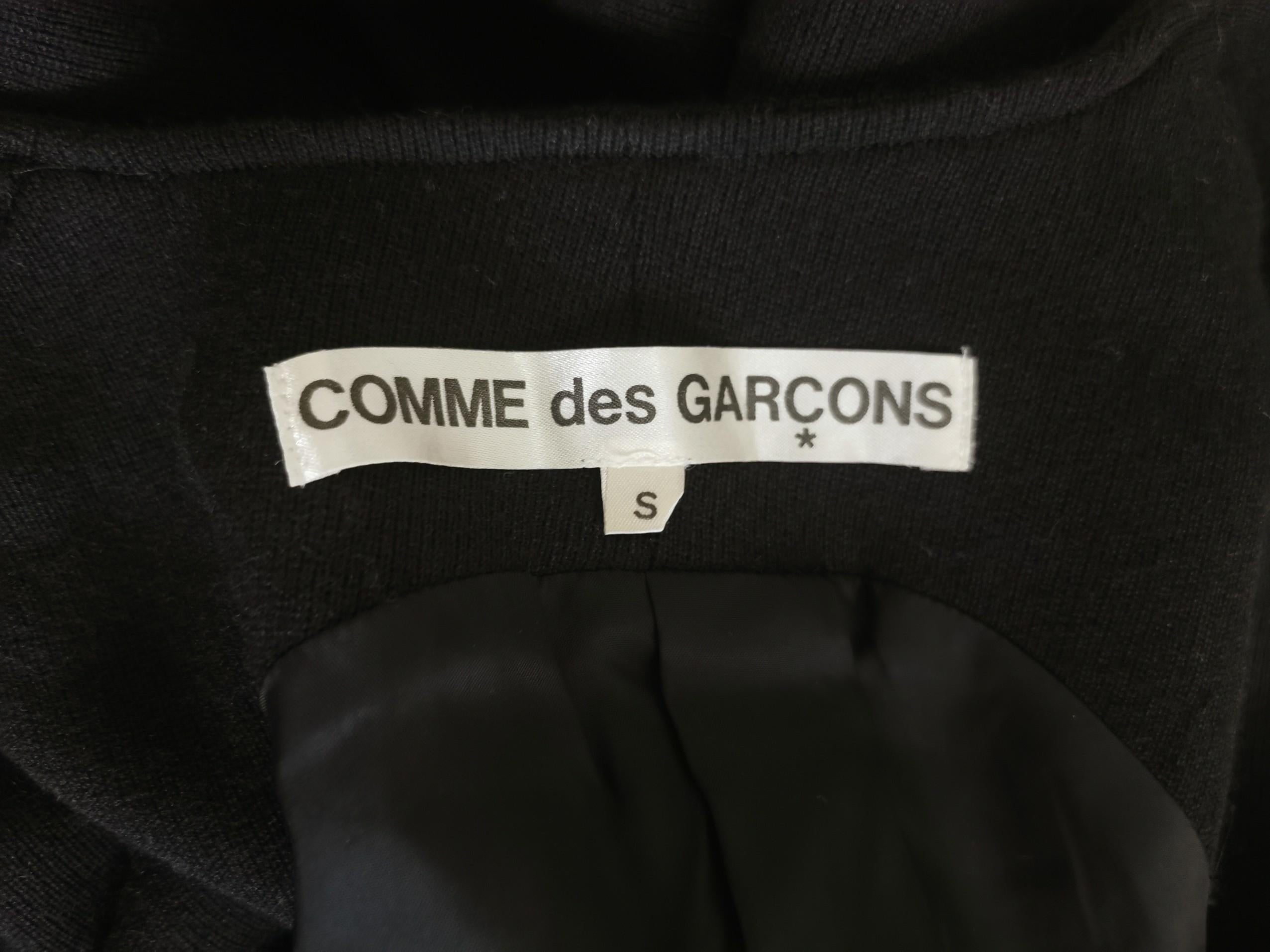Comme des Garcons Wool Double Belted Jumpsuit AD 1989 For Sale 14