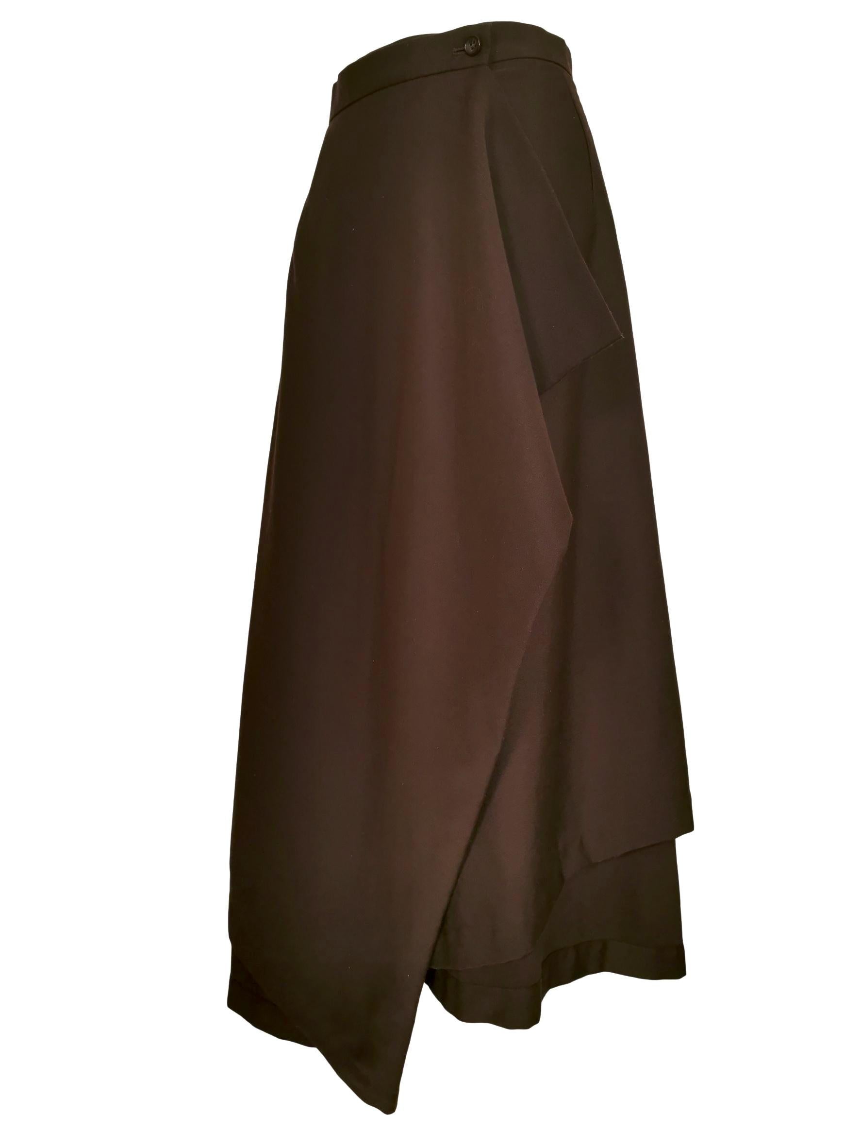 Women's Comme des Garcons Wrap Around Skirt AD 1996 For Sale