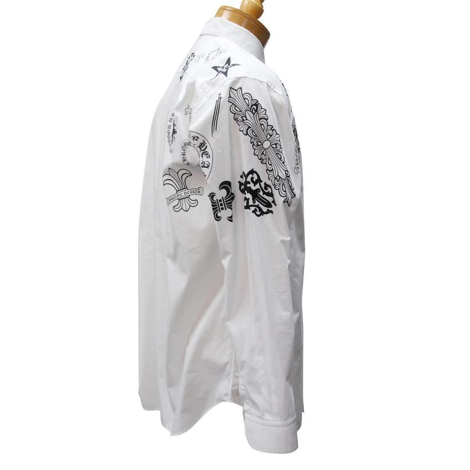 chrome heart dress shirt
