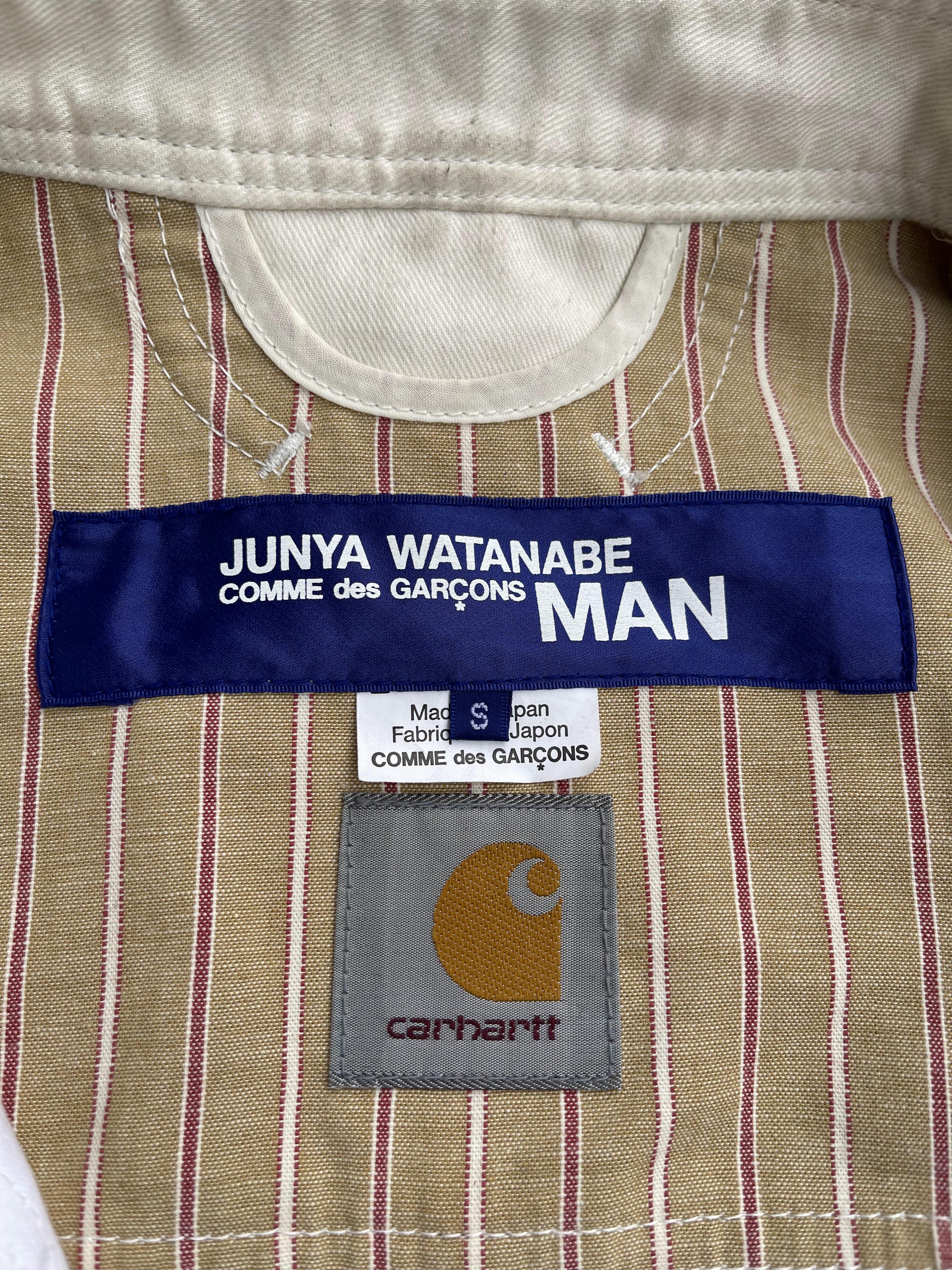 Comme Des Garcons x Junya Watanabe Carhartt Coverall Jacket, Spring Summer 2018 In Good Condition For Sale In Tương Mai Ward, Hoang Mai District