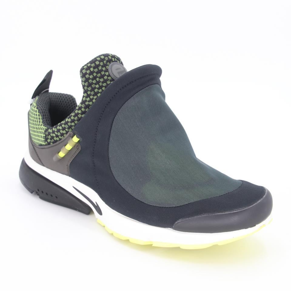 Gray Comme Des Garçons X Nike Black Presto Tent Green Nylon Sneakers Shoes For Sale