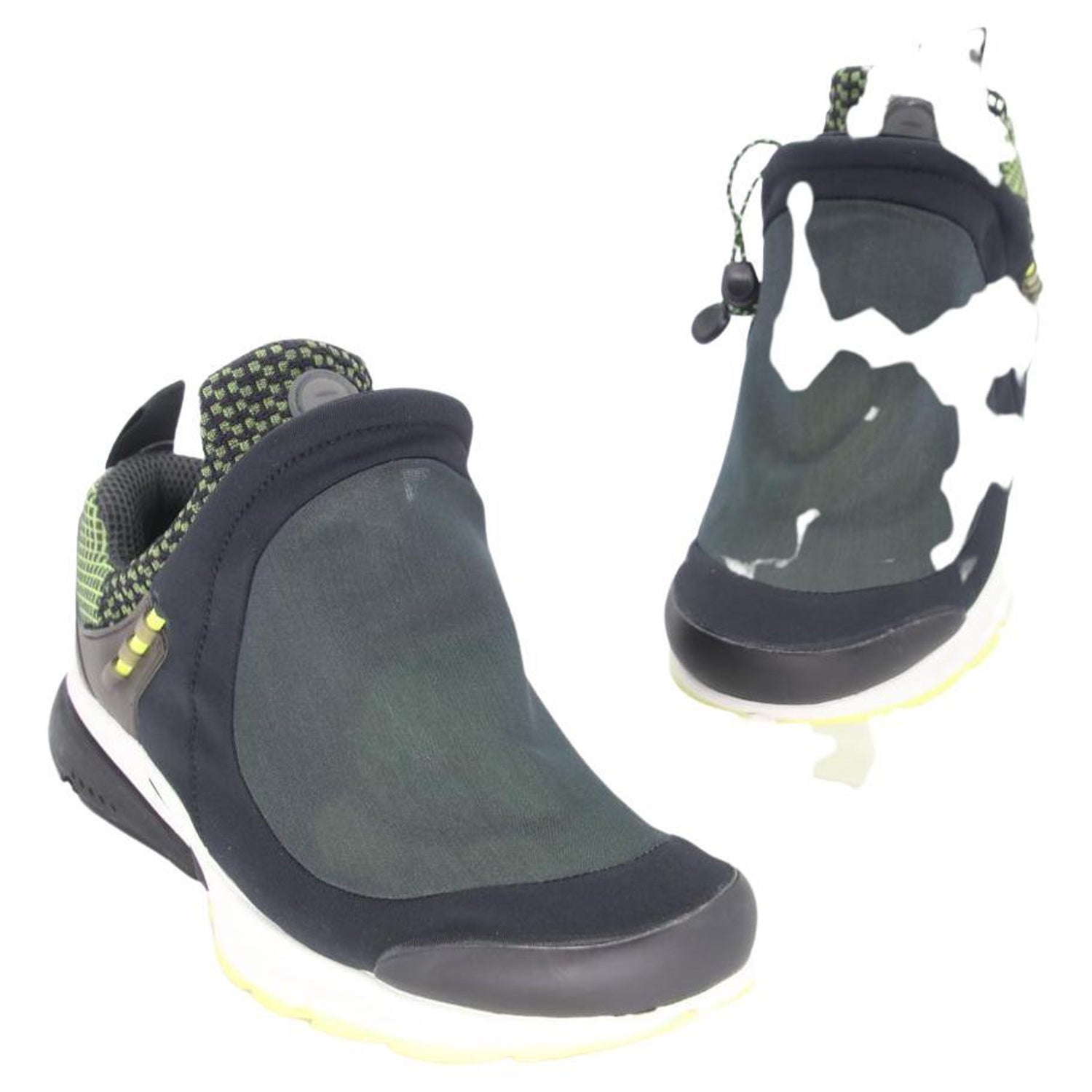 Comme Des Garçons X Nike Black Presto Tent Green Nylon Sneakers Shoes For  Sale at 1stDibs