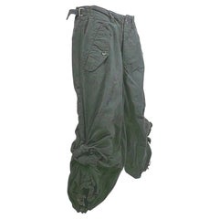 Pantaloni a palloncino CommeDesGarcons Runway HandTied Distressed DrawstringAnkle SS 2003 Pantaloni a palloncino CommeDesGarcons Runway HandTied Distressed DrawstringAnkle SS 2003