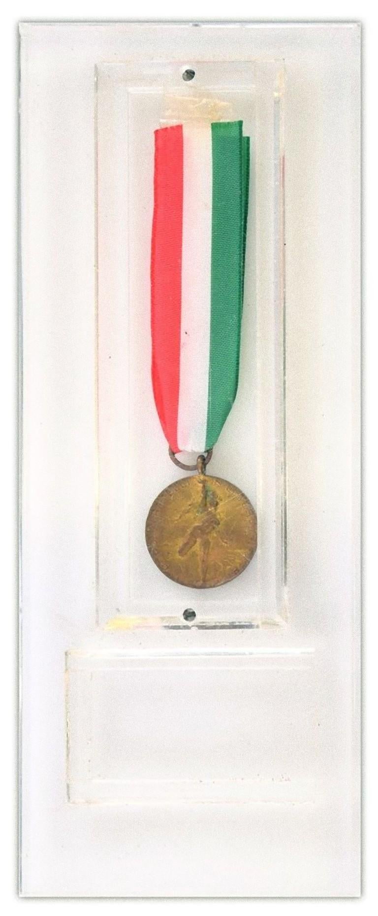 20ième siècle Médaille commémorative Garibaldi de la Manufacture italienne, 20e siècle en vente