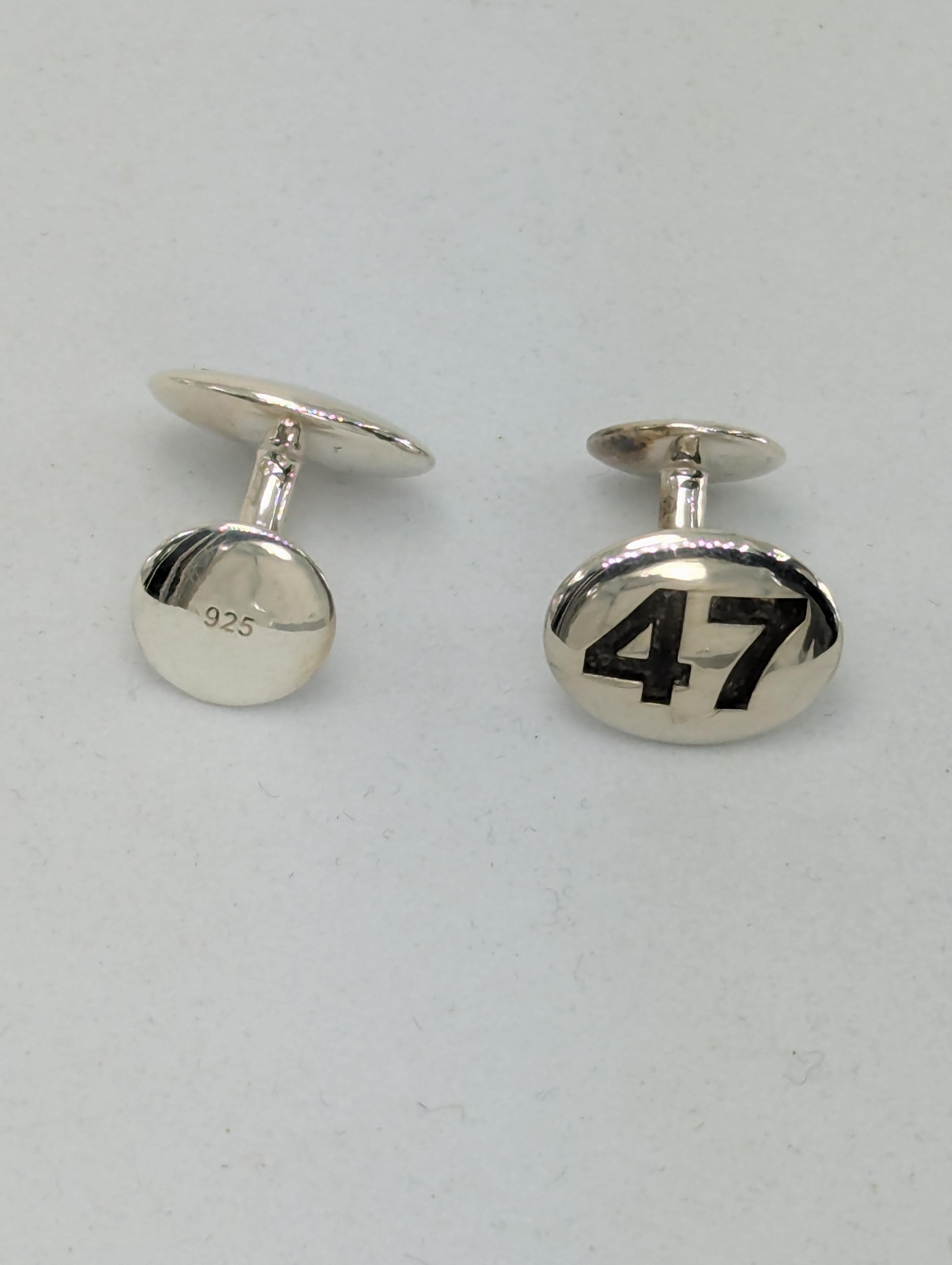 Boutons de manchette du président Trump, 45e et 47e Neuf - En vente à New York, NY