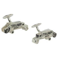 Boutons de manchette commémoratifs Trump 2024