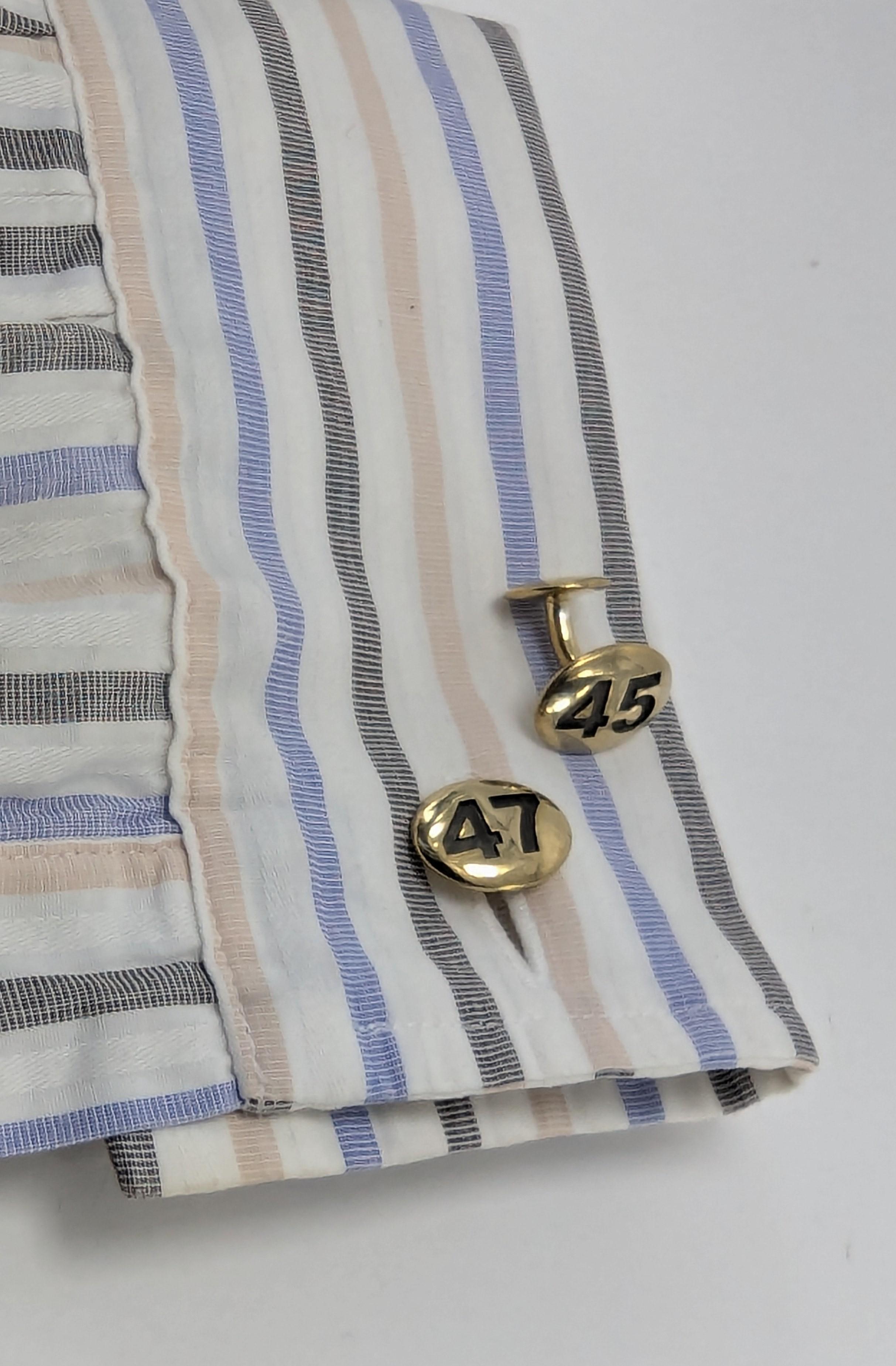 Commemorative Trump  45th and 47th President Cufflinks 1