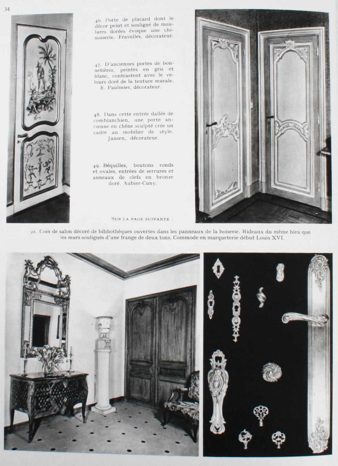 Comment Installateur Son Interieur en Régence ou Louis XV, première édition en vente 5