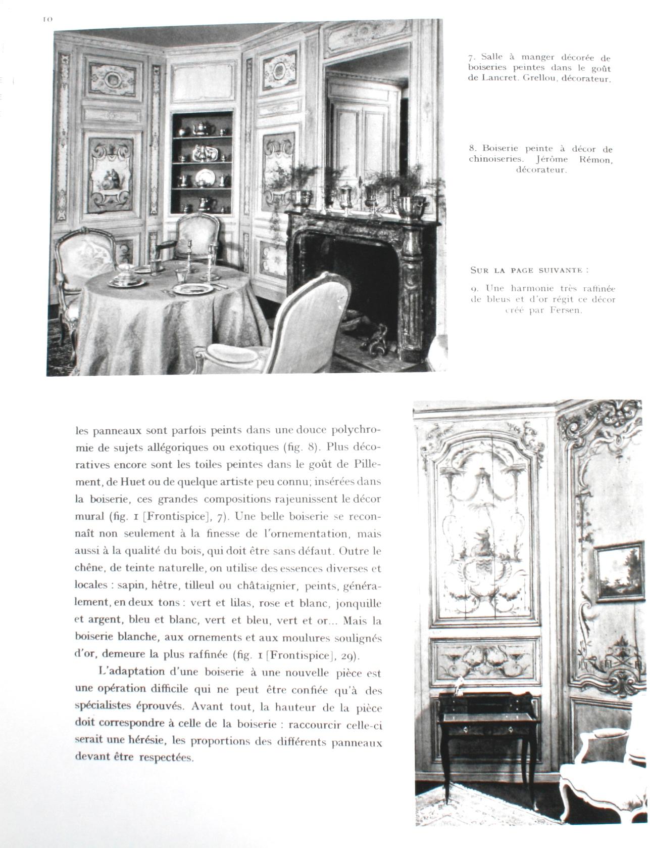 Français Comment Installateur Son Interieur en Régence ou Louis XV, première édition en vente
