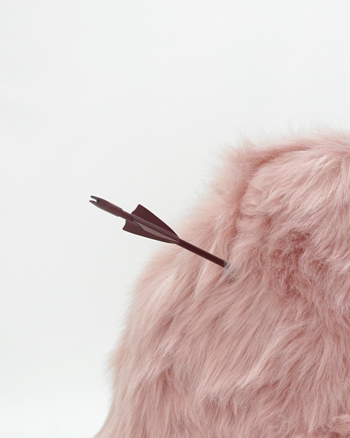 Modern Comment Section Faux Fur by Elliott Routledge For Sale