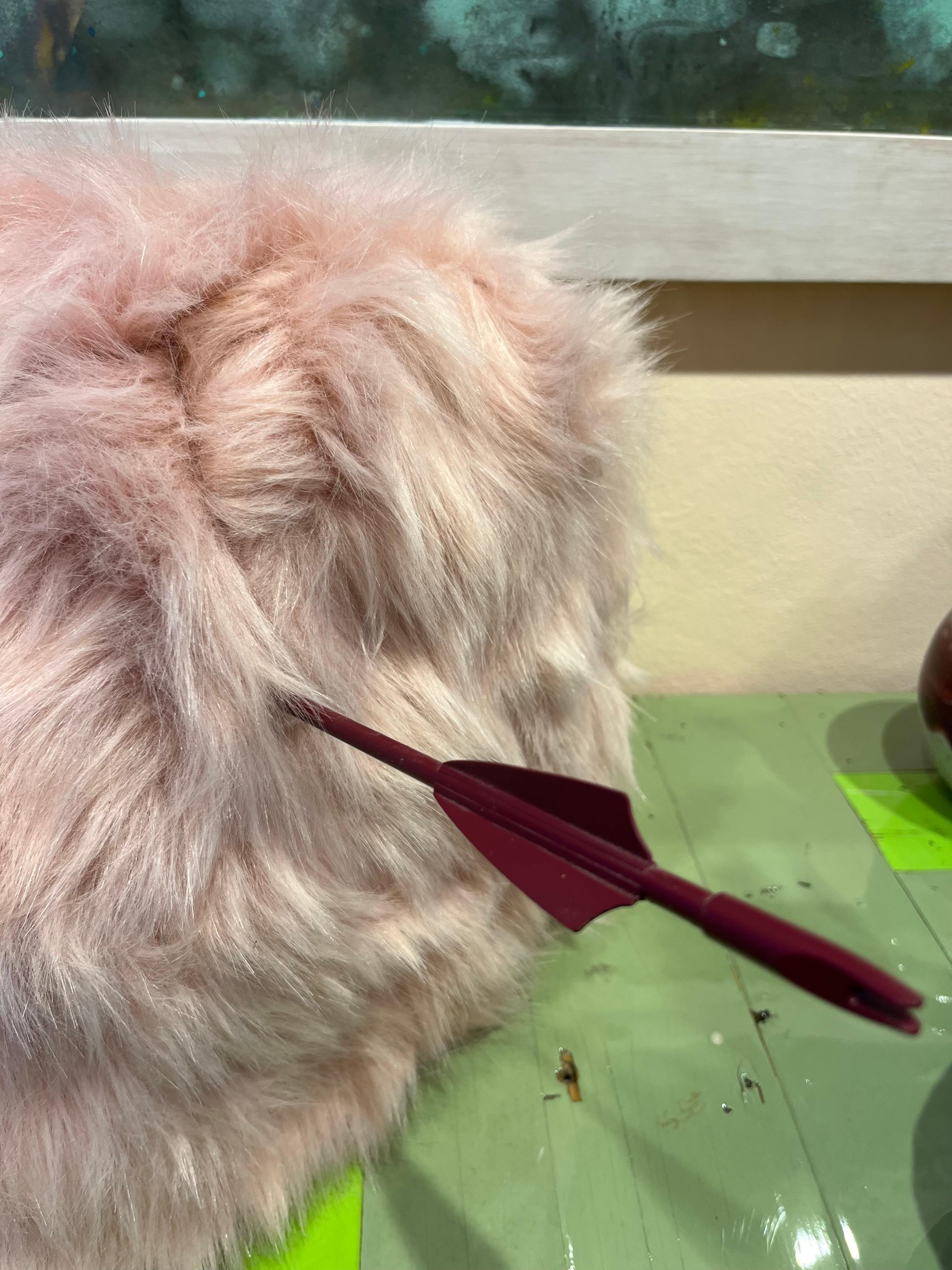 Comment Section Faux Fur by Elliott Routledge In Excellent Condition For Sale In Paddington, NSW