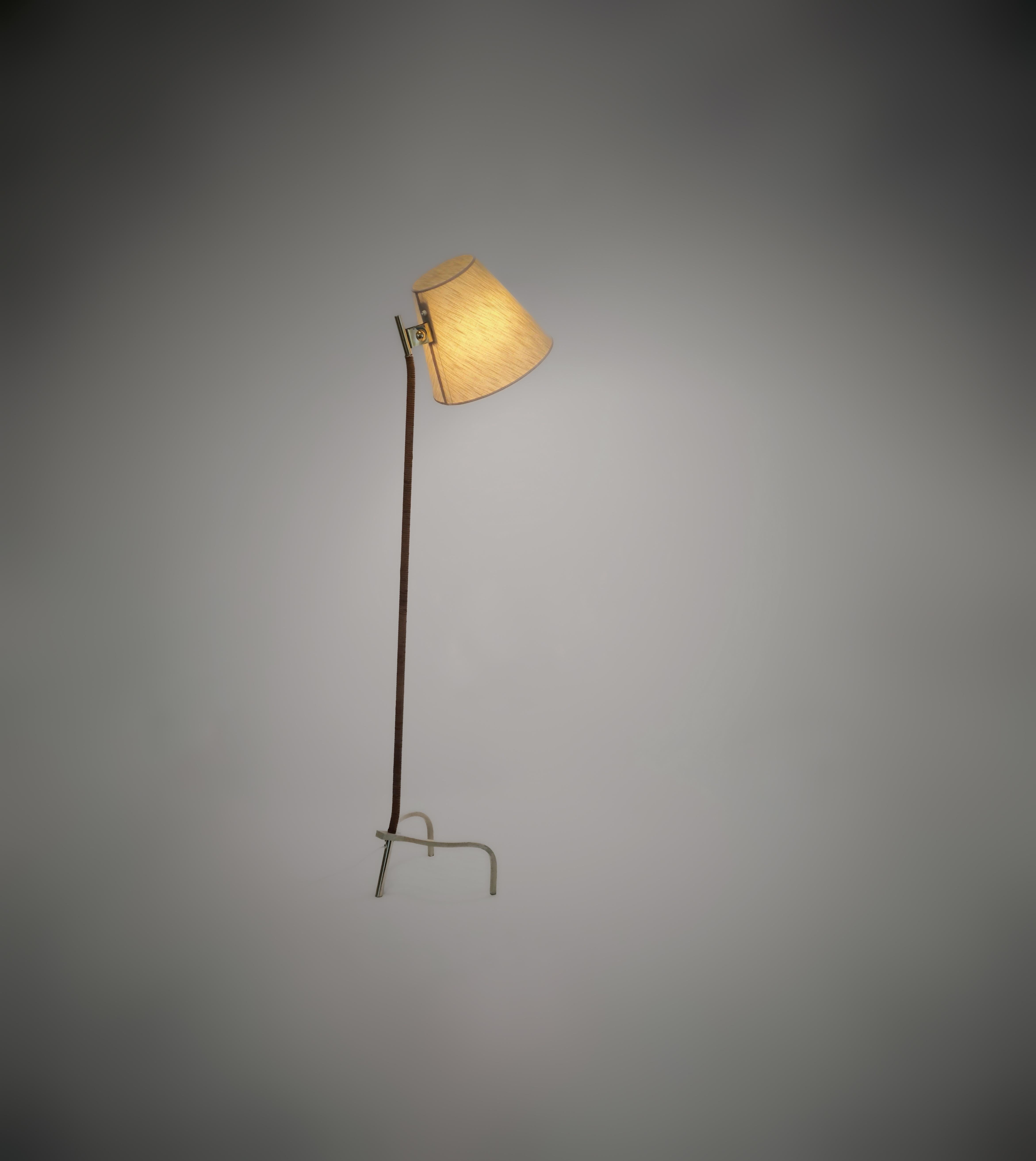 Commissioned Paavo Tynell Floor Lamp Model 9617, Taito For Sale 1