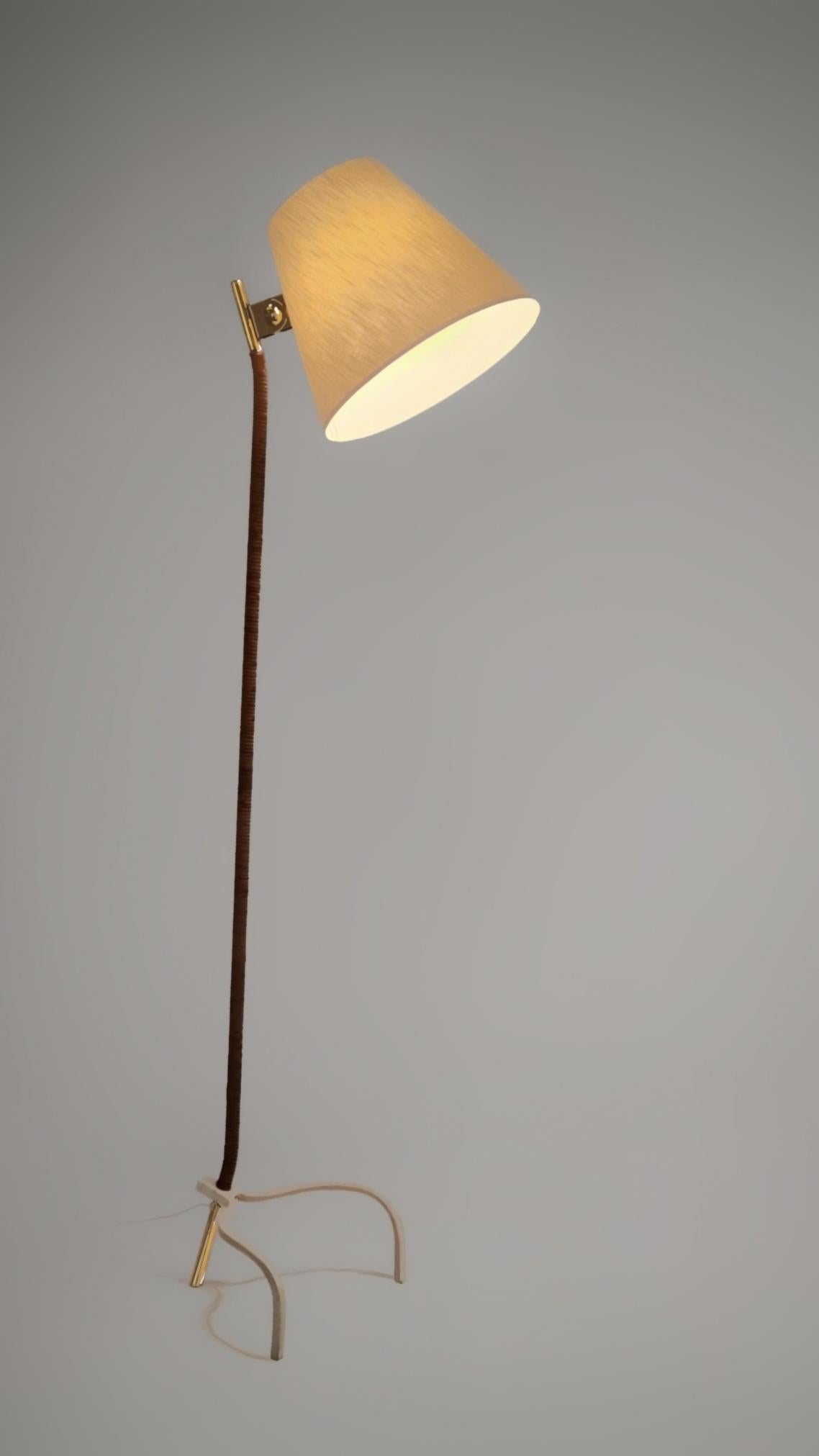 Commissioned Paavo Tynell Floor Lamp Model 9617, Taito For Sale 3