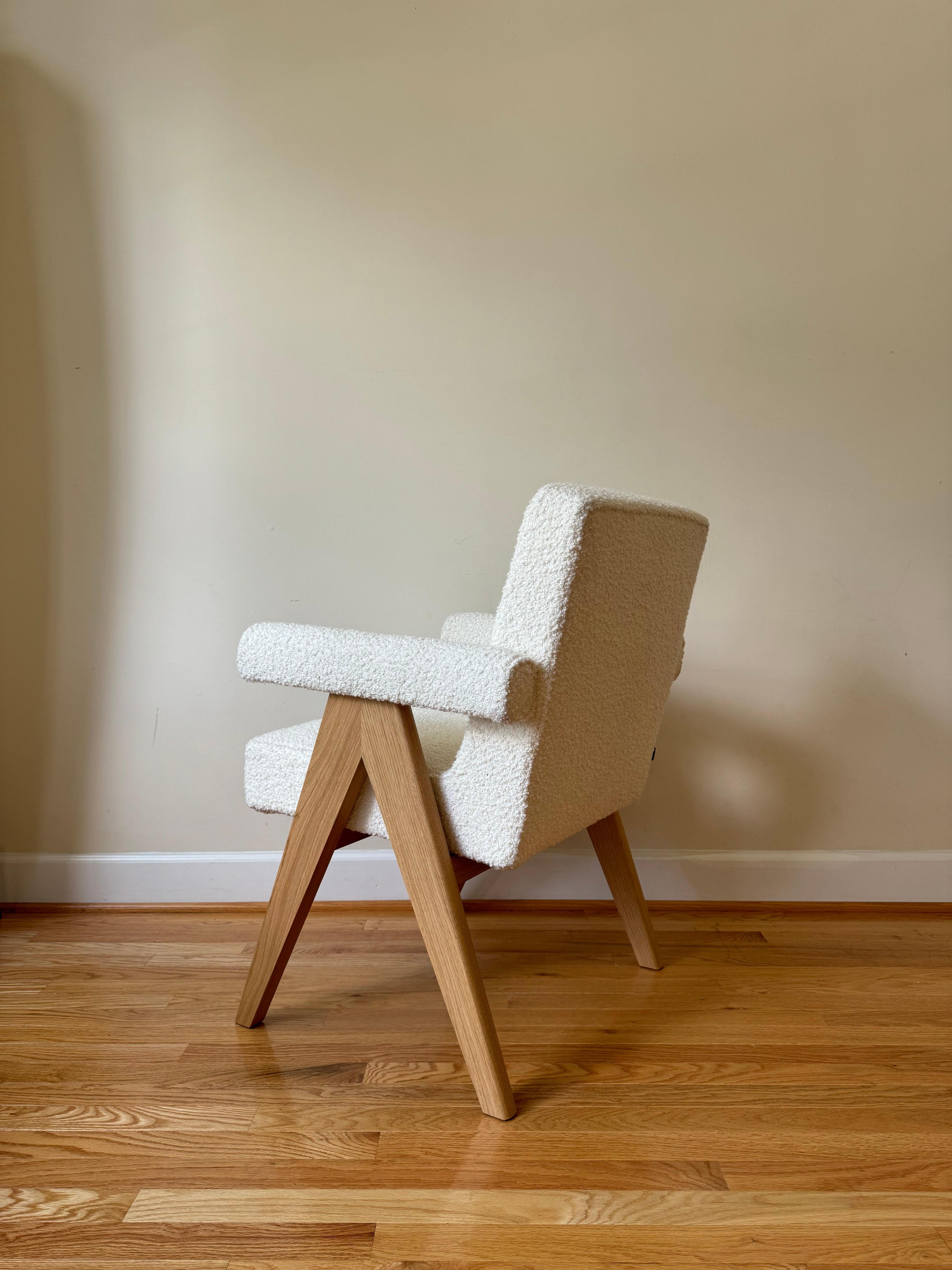 Italian Committee Chair by Pierre Jeanneret for Cassina