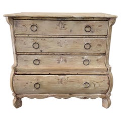 Commode Arbalete Dutch Style, 19th Century