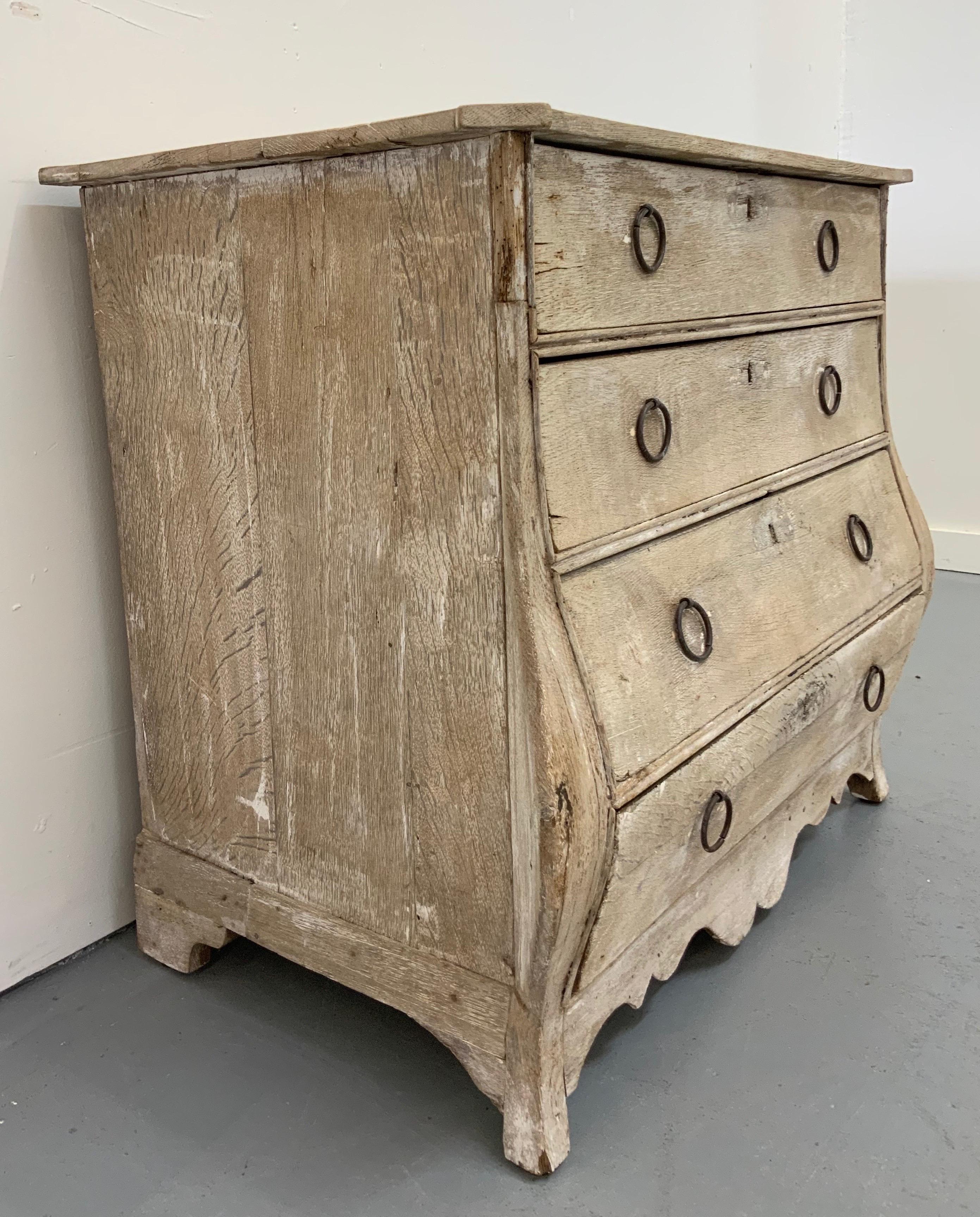 Commode Arbalete Dutch Style, 19th Century Patinated by Bruno 2