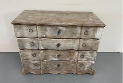 Commode Arbalete Duth Style, 19th Century in Patina