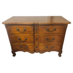Antique French Commodes in walnut , Vintage Storage Cabinets, 19th Century