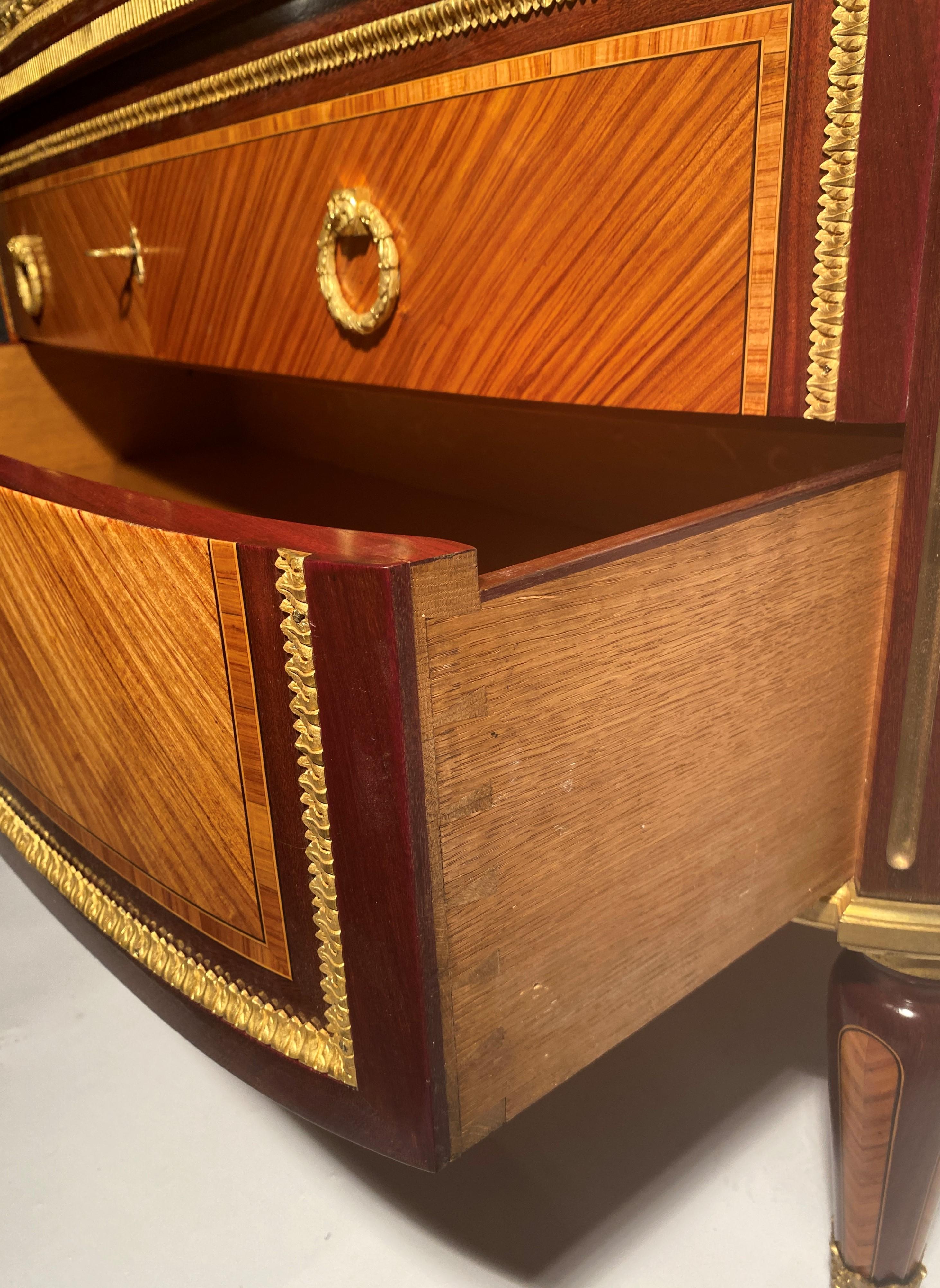 Marquetry Commode Louis XVI Style Collection From The Palace Of Versailles For Sale 7