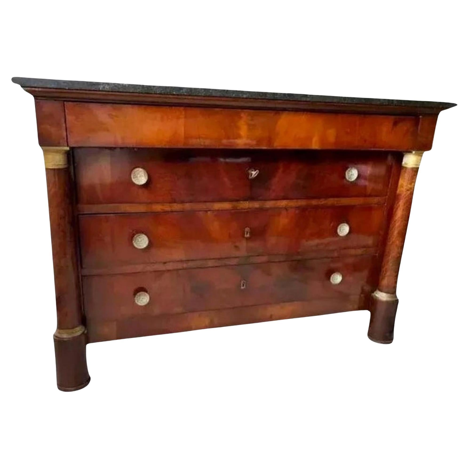 Commode Empire France Napoléon III, 19e siècle en vente