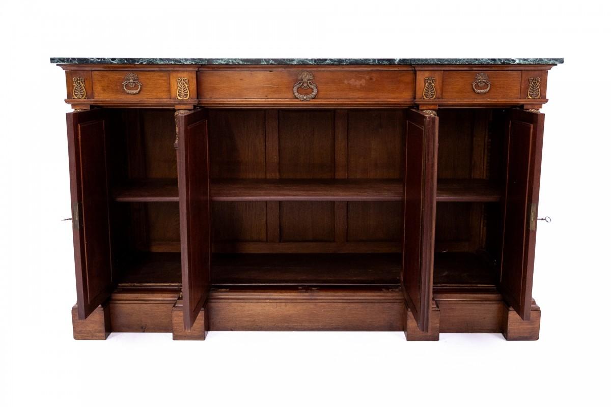 Commode Empire, Francia, vers 1860. In condizioni buone in vendita a Chorzów, PL