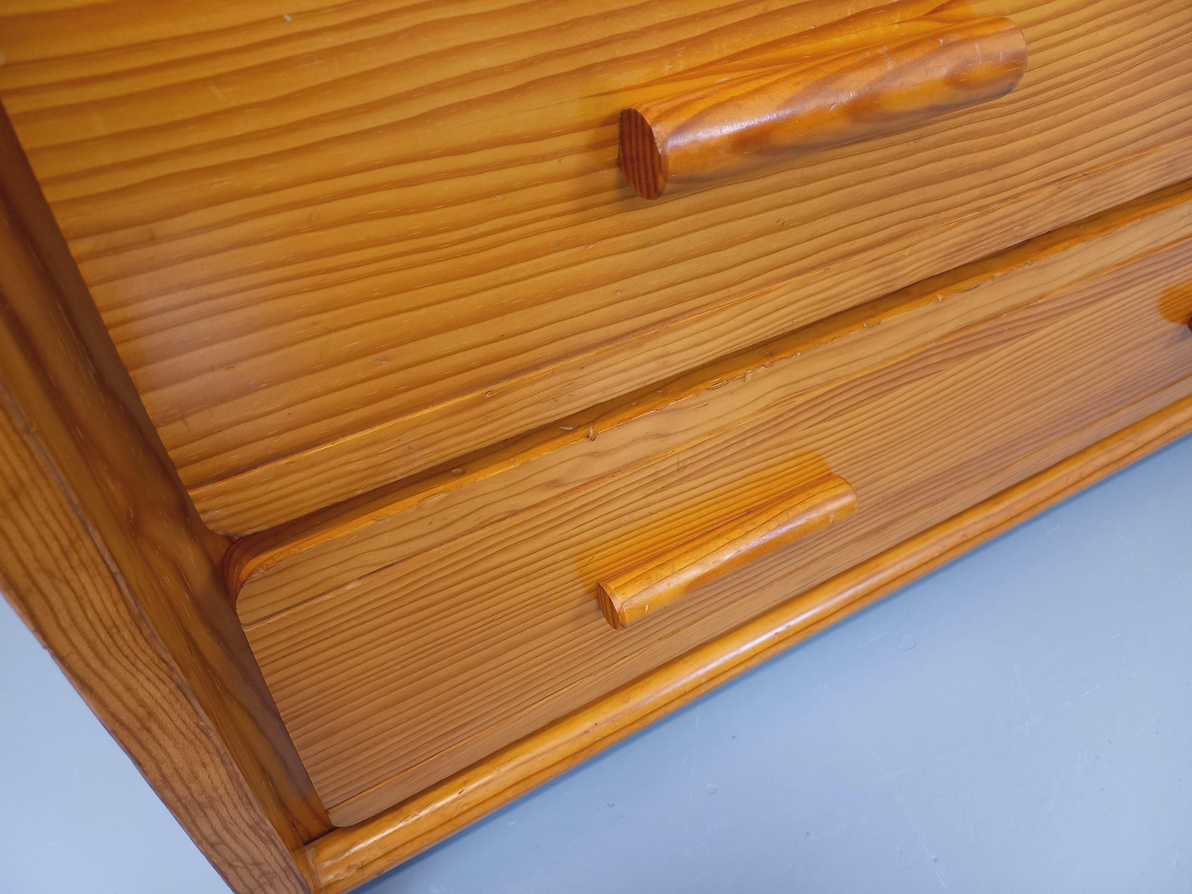 Commode en pin Gautier vintage des années 70 80 in vendita 4