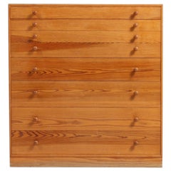 Commode in Pine by Mogens Koch for Rud Rasmussen, Danish Mid century Design