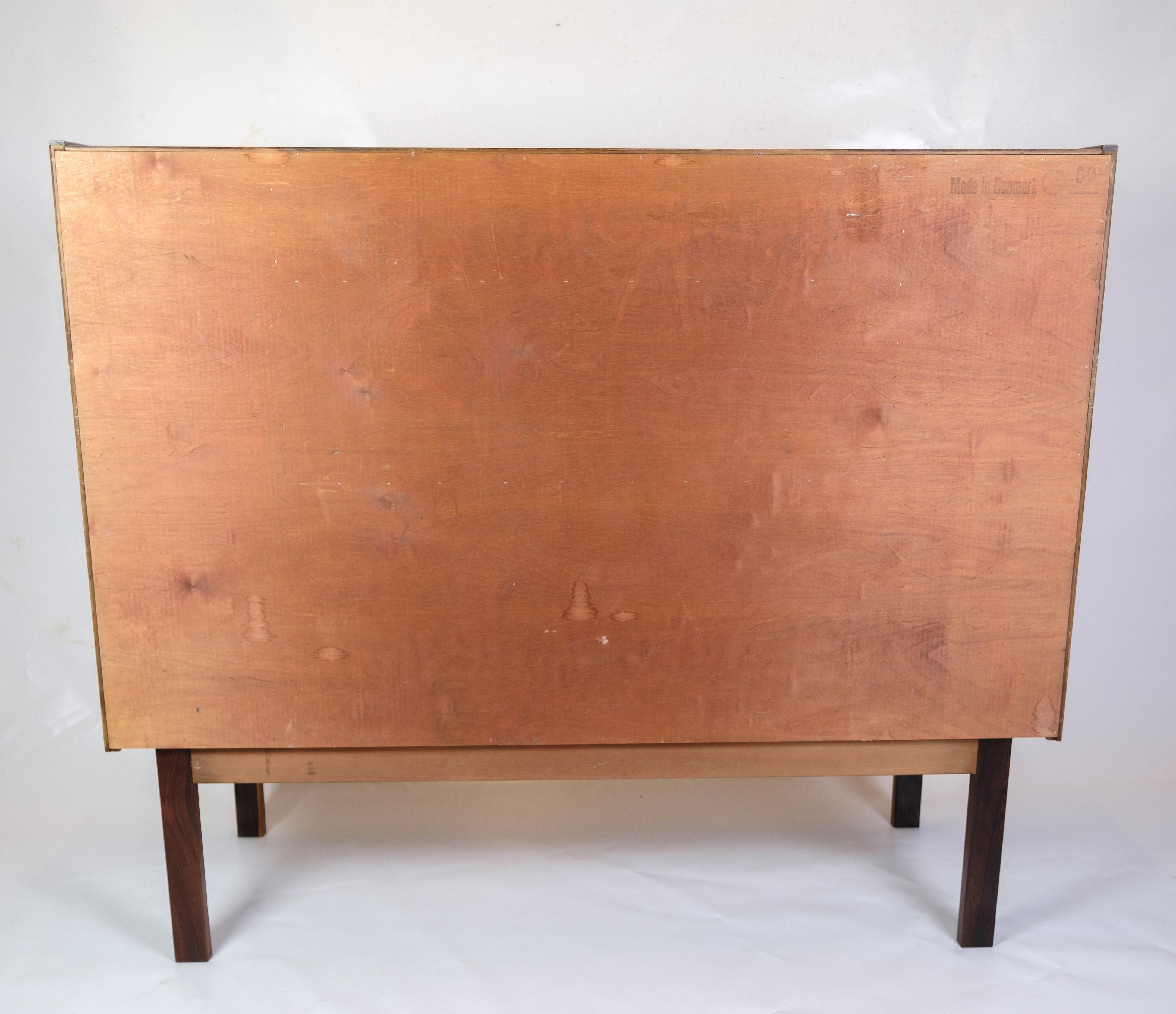 Commode in Rosewood With Drawers and Danish Design from the 1960s 7