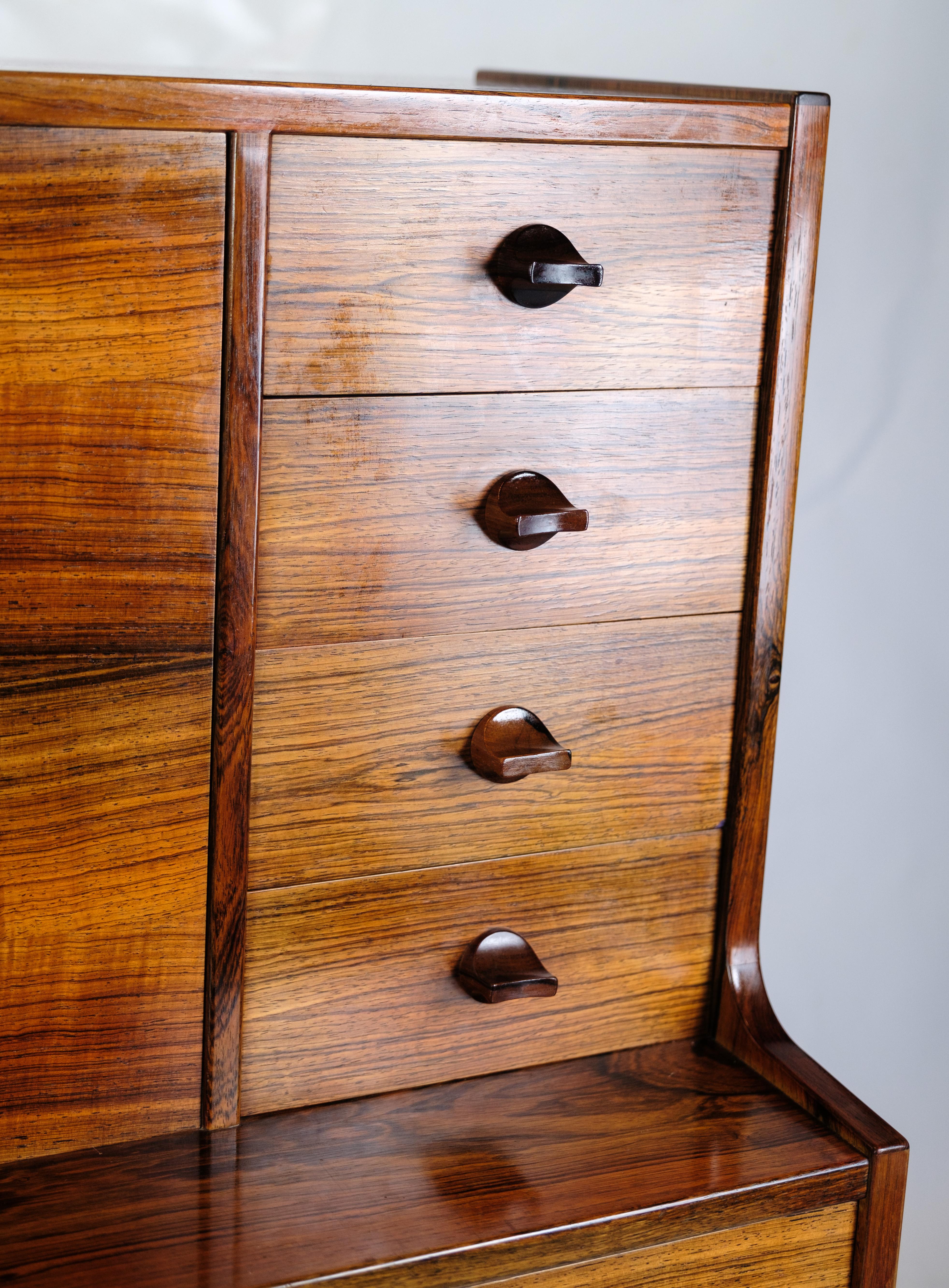 Commode in Rosewood With Drawers and Danish Design from the 1960s 1