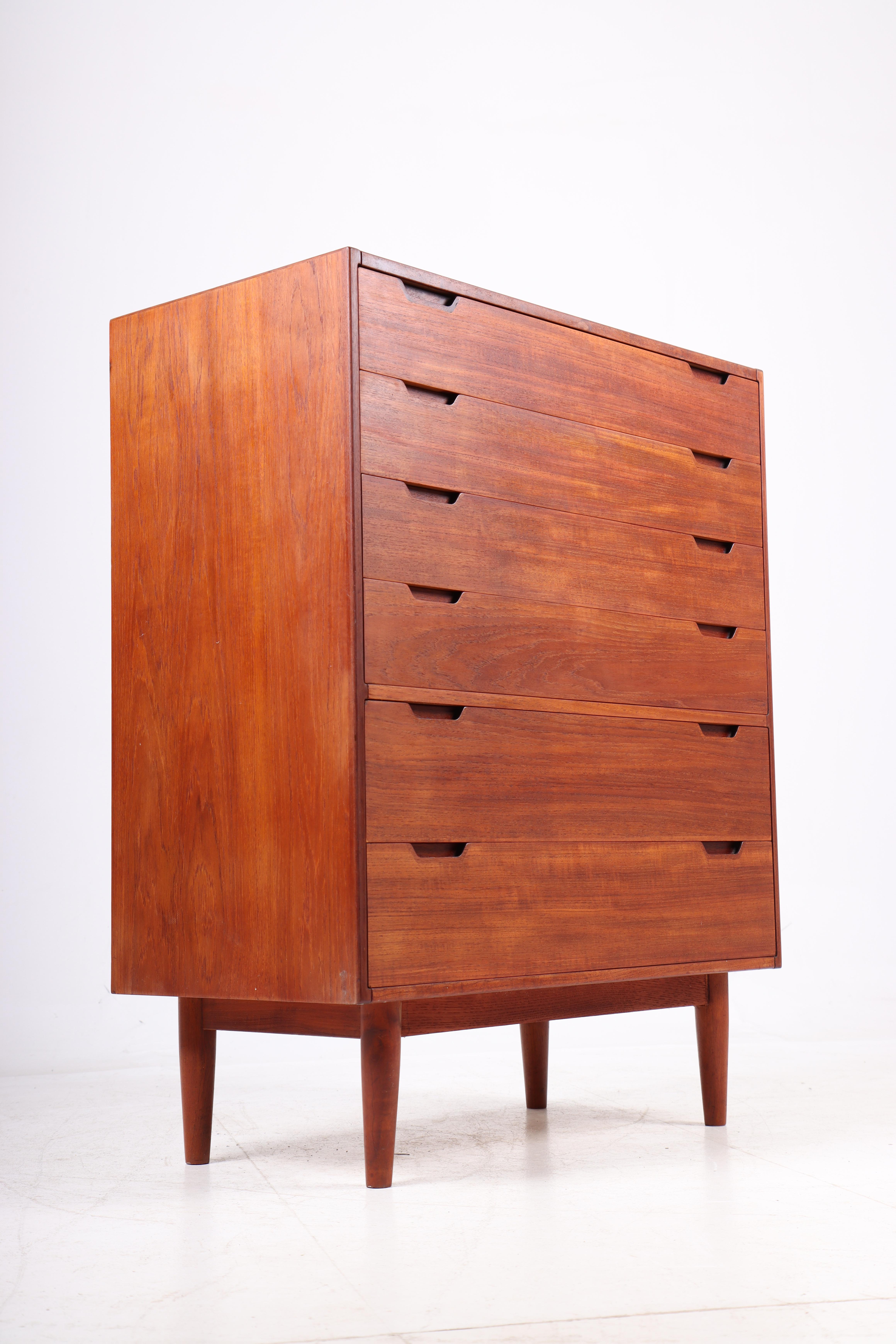 Commode in Teak by Svend Langkilde for Illums Bolighus In Good Condition For Sale In Lejre, DK