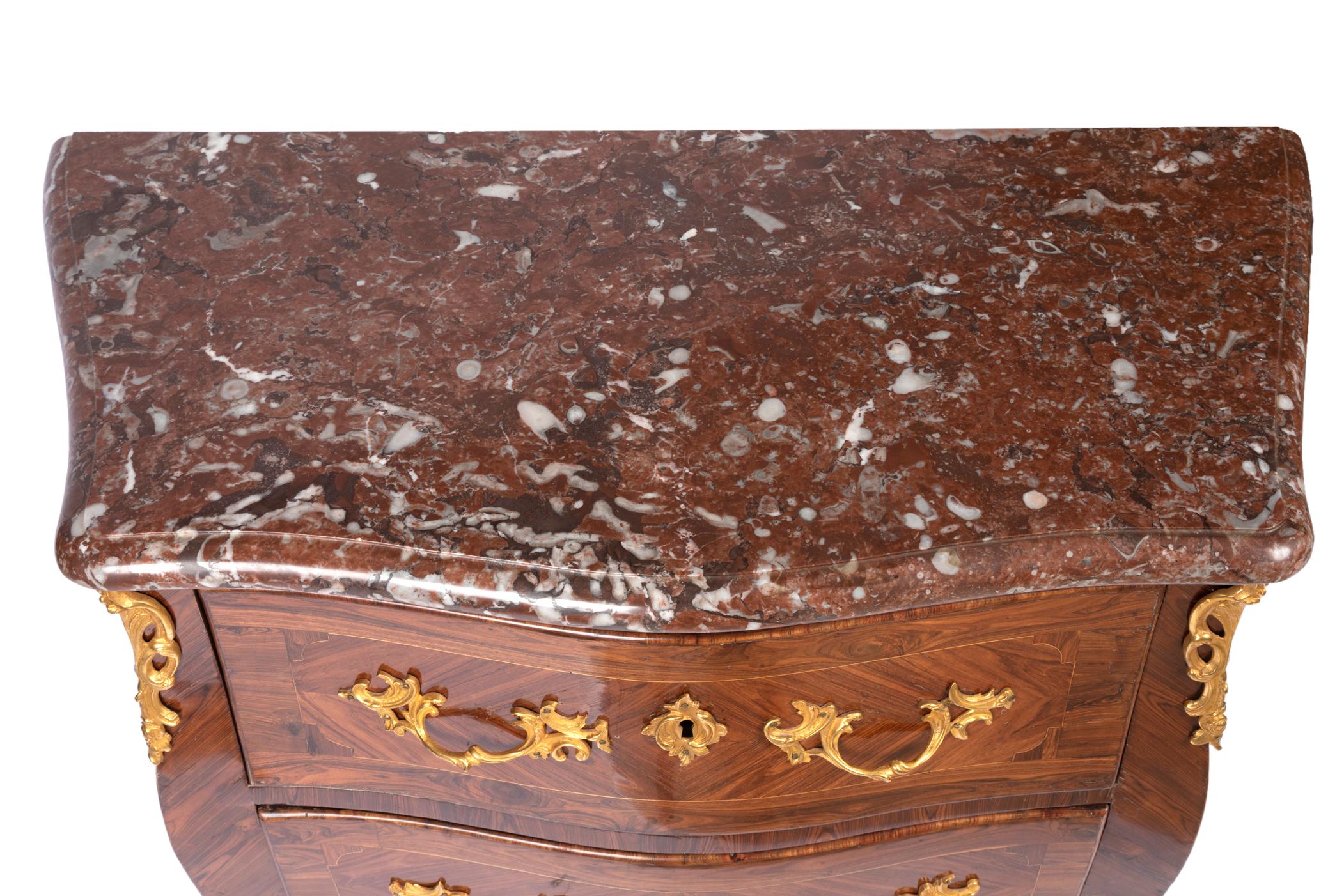 French Commode Louis XV Period Dresser, 18th Century For Sale