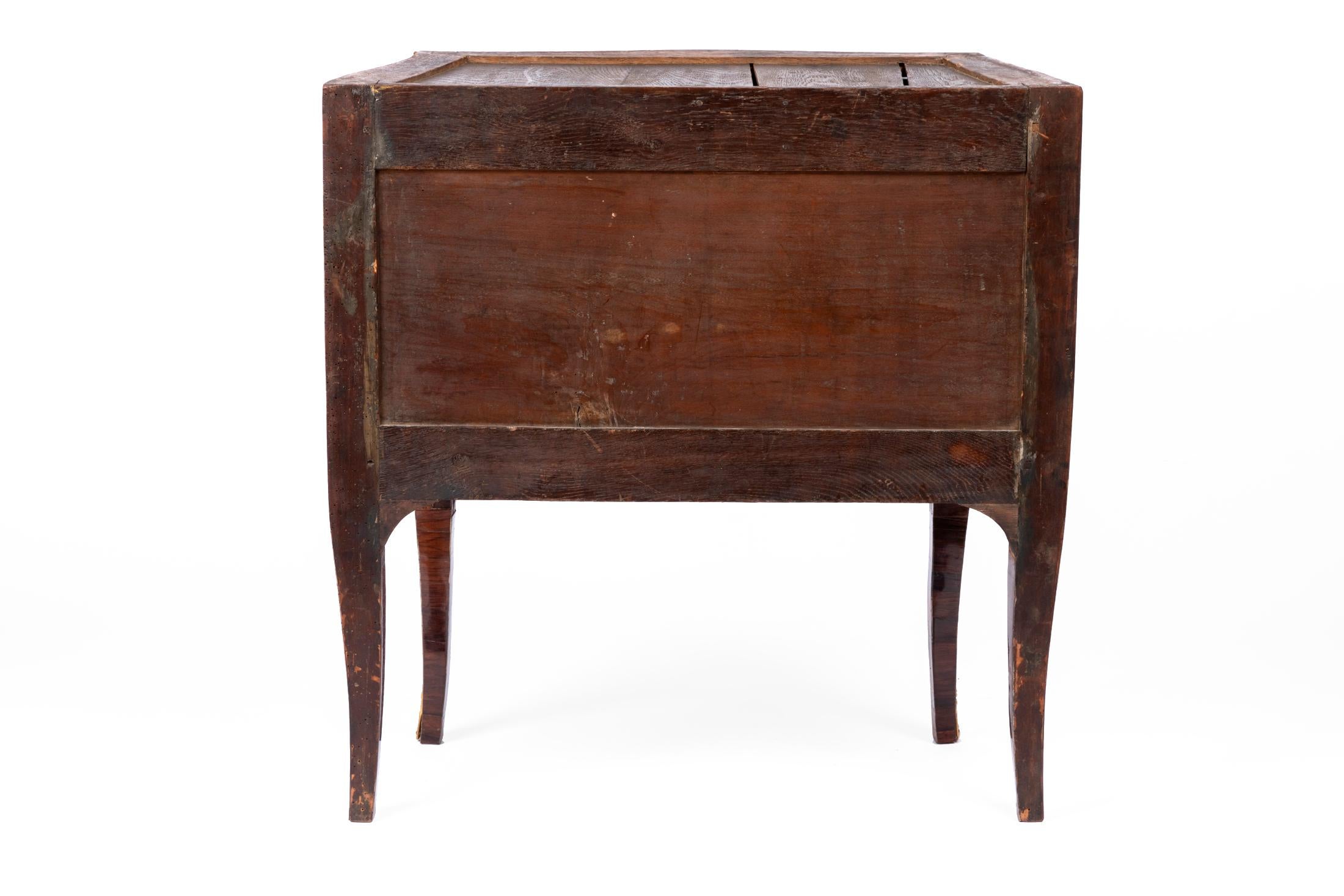 Marquetry Commode Louis XV Period Dresser, 18th Century For Sale