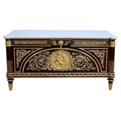“Marie-Antoinette” chest of drawers in Mahogany, after G.Benneman and J.Stöckel