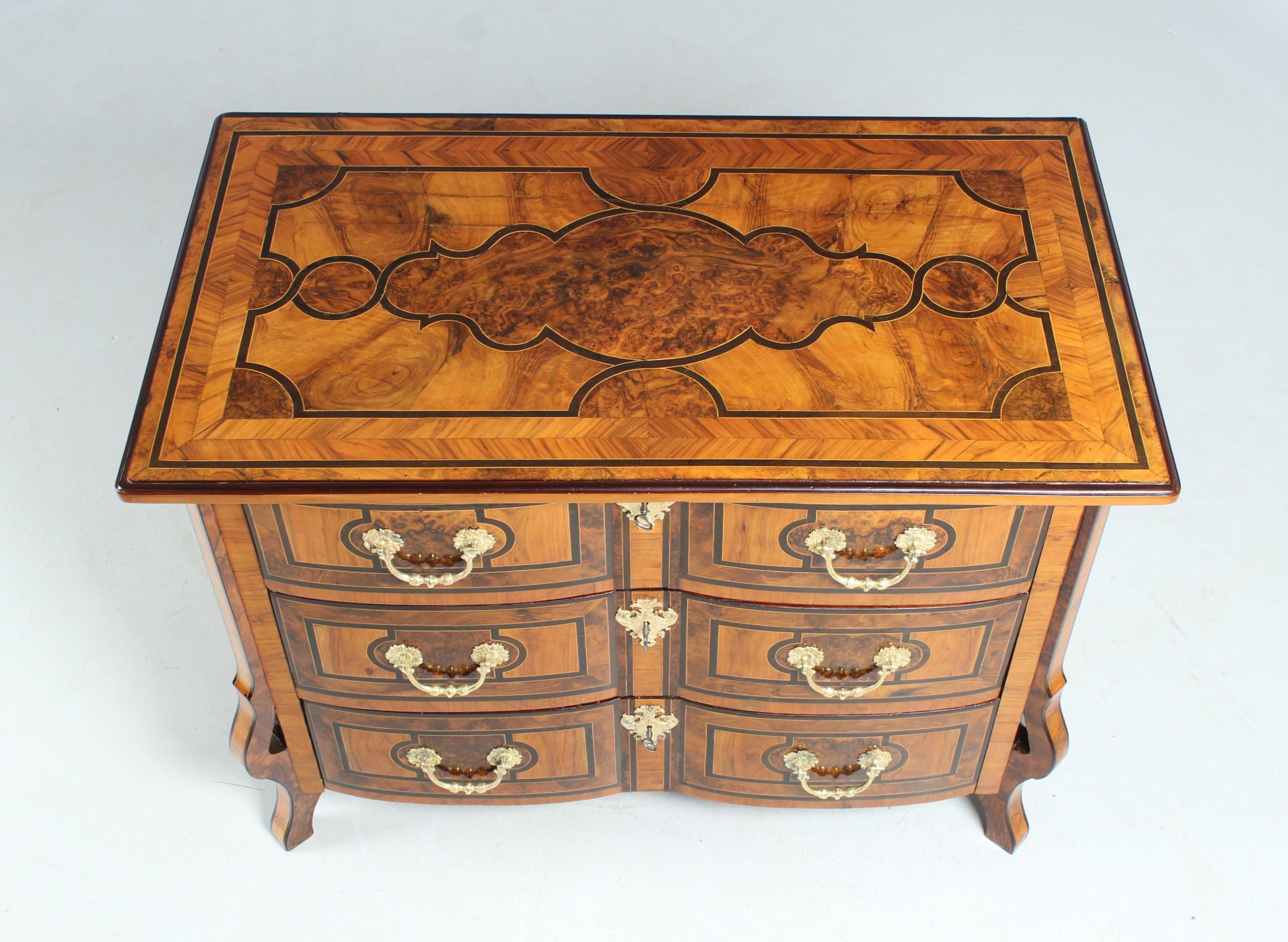 Louis XIV Commode Mazarine, Regence Chest of Drawers, France, Early 18th Century For Sale
