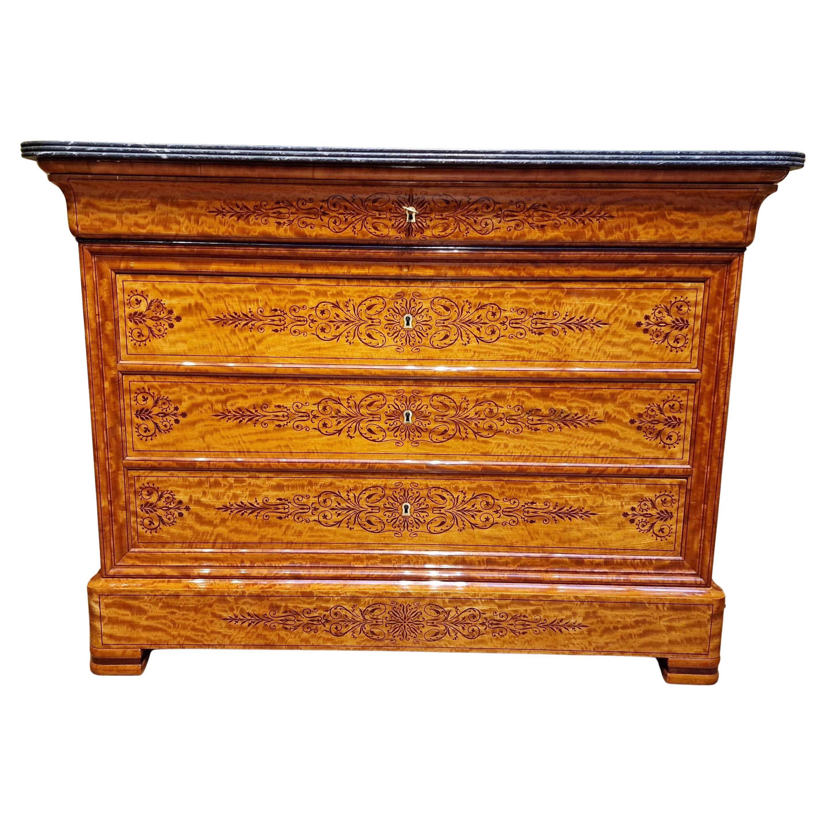 Commode scriban Charles X in vendita