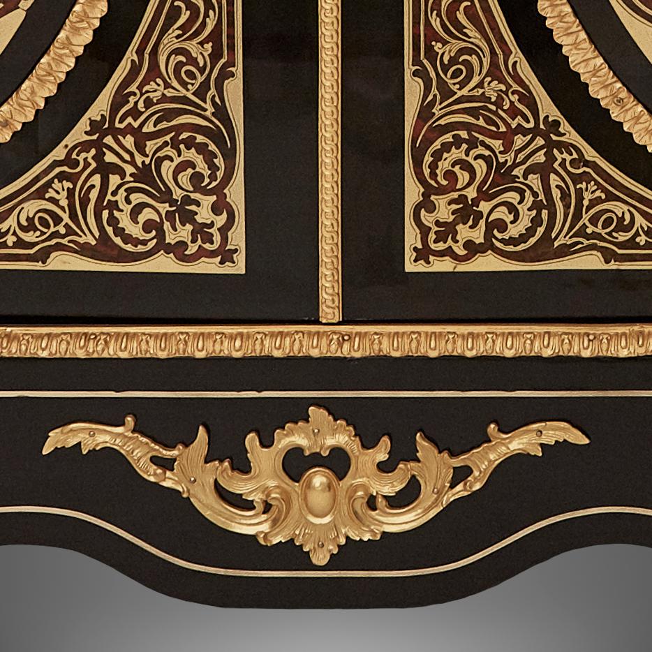 Commode stile Boulle di epoca francese del XIX secolo, periodo Napoleone III in vendita 4