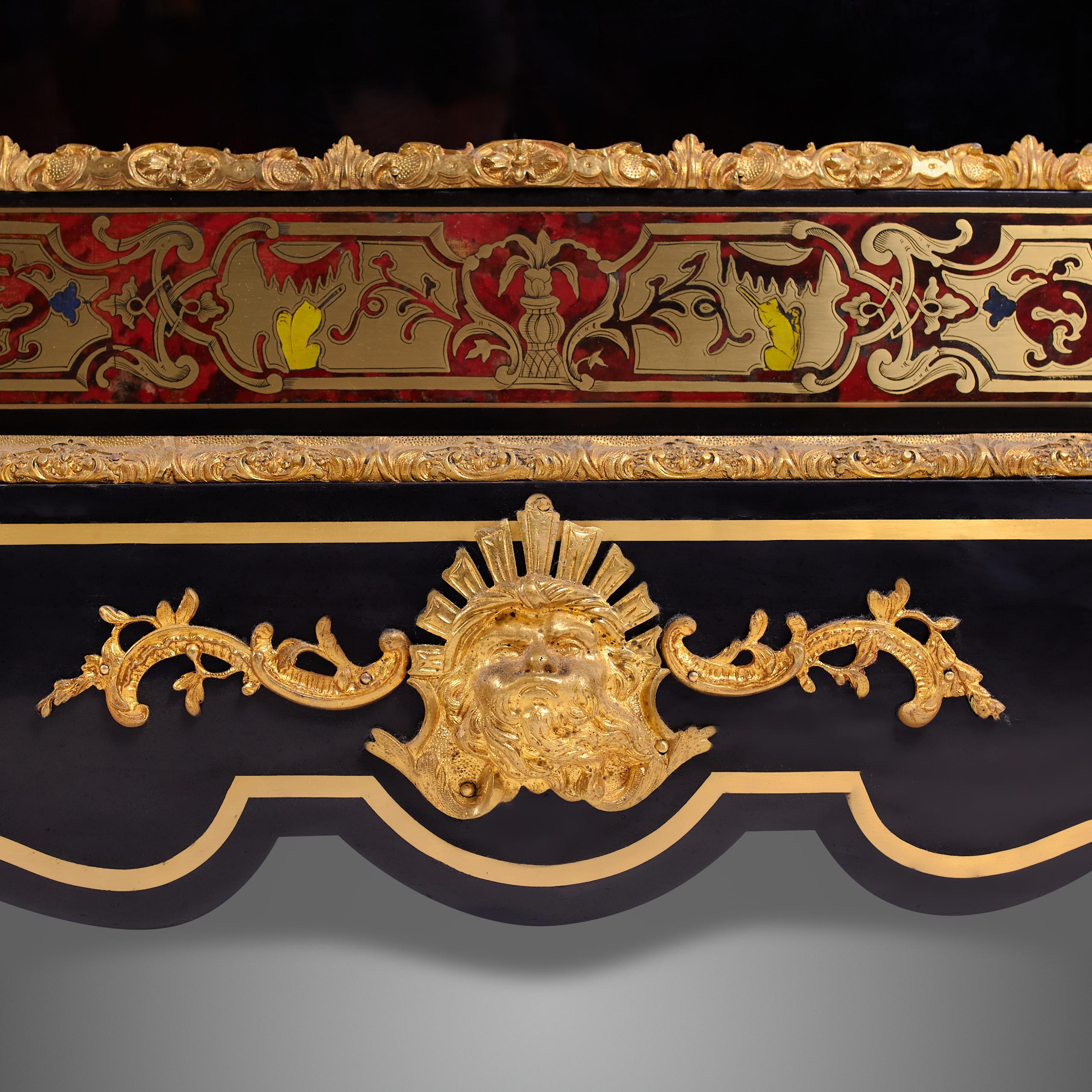 Commode Style Boulle of French 19th Century Napoleon III Period For Sale 7