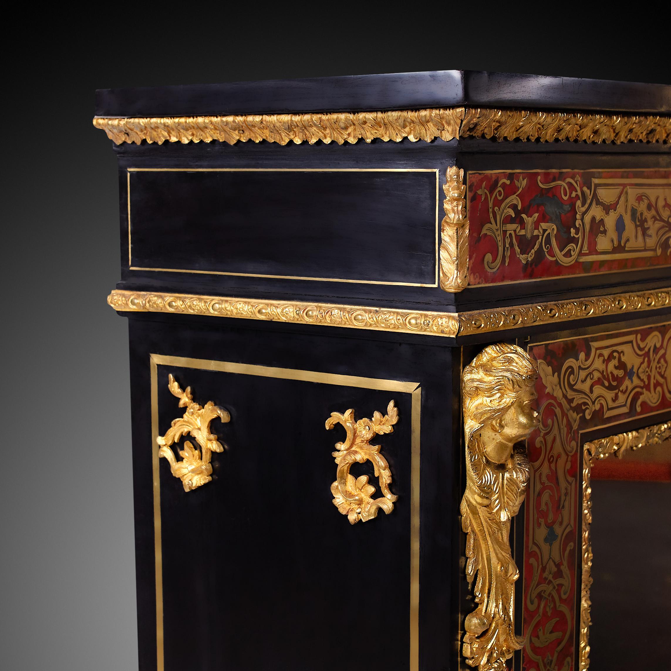 Commode Style Boulle of French 19th Century Napoleon III Period For Sale 2