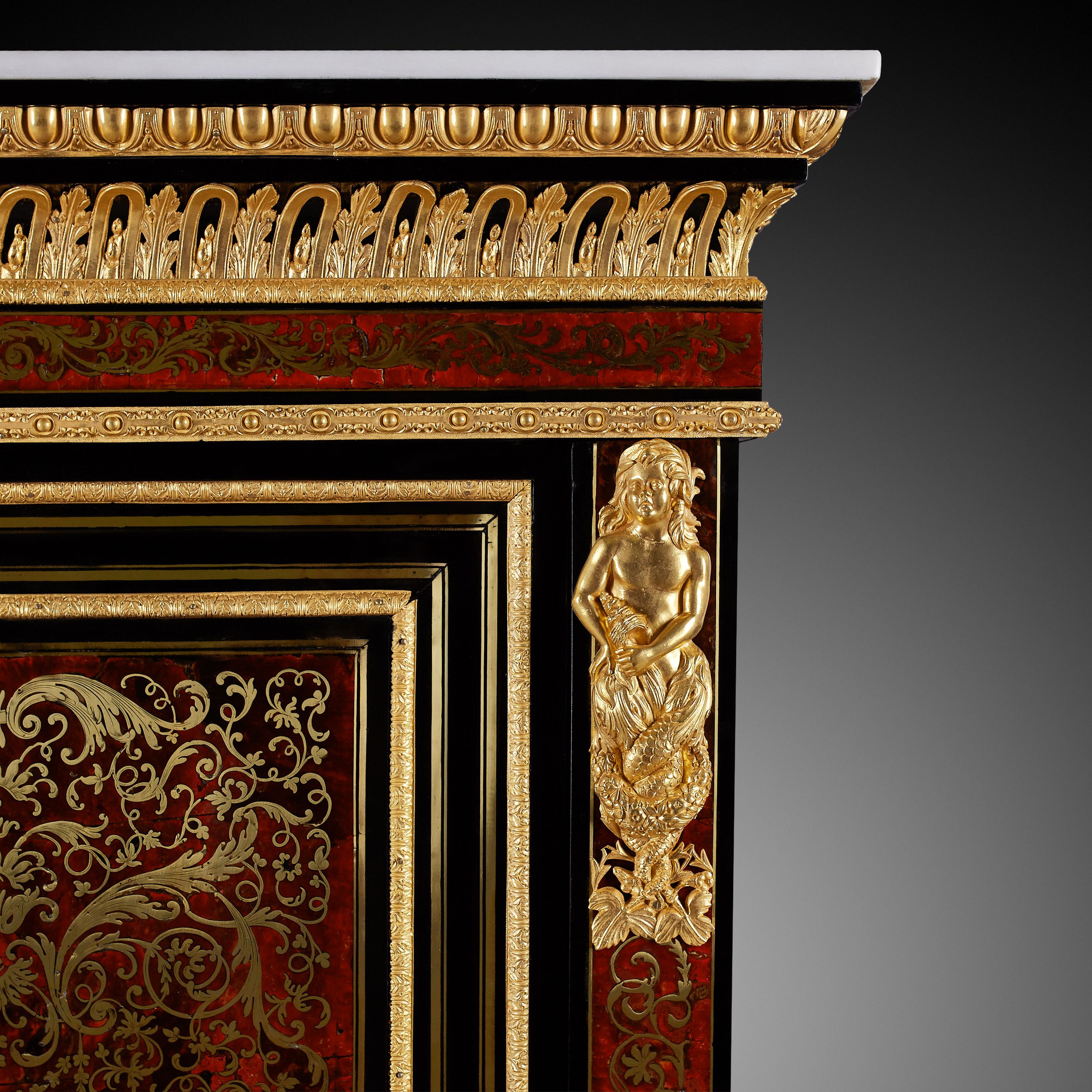 Commode Style Boulle of French 19th Century Napoleon III Period For Sale 4